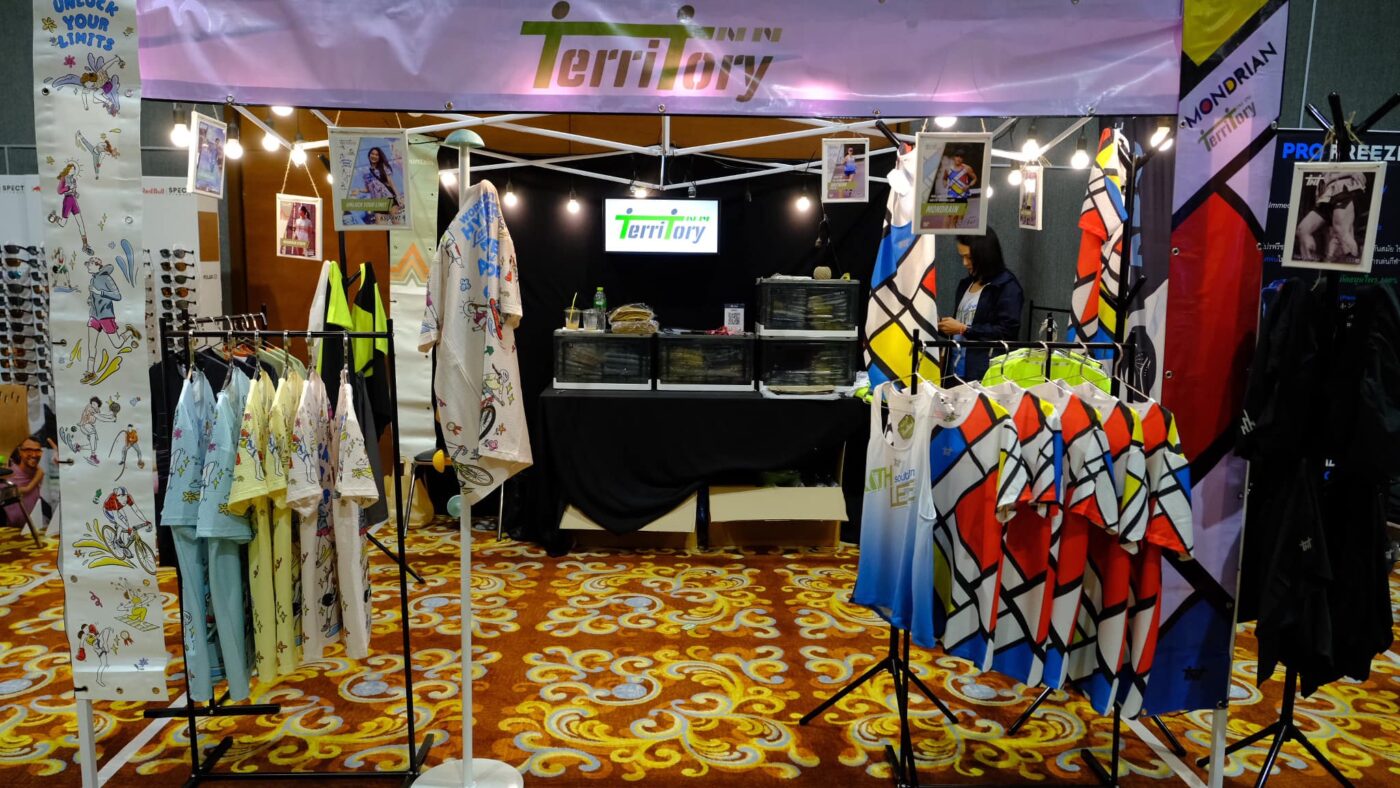 บูธ TNT Territory ในงาน Hatyai21